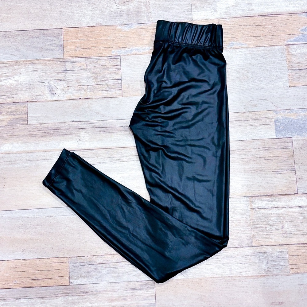 ARDENE Black faux leather leggings